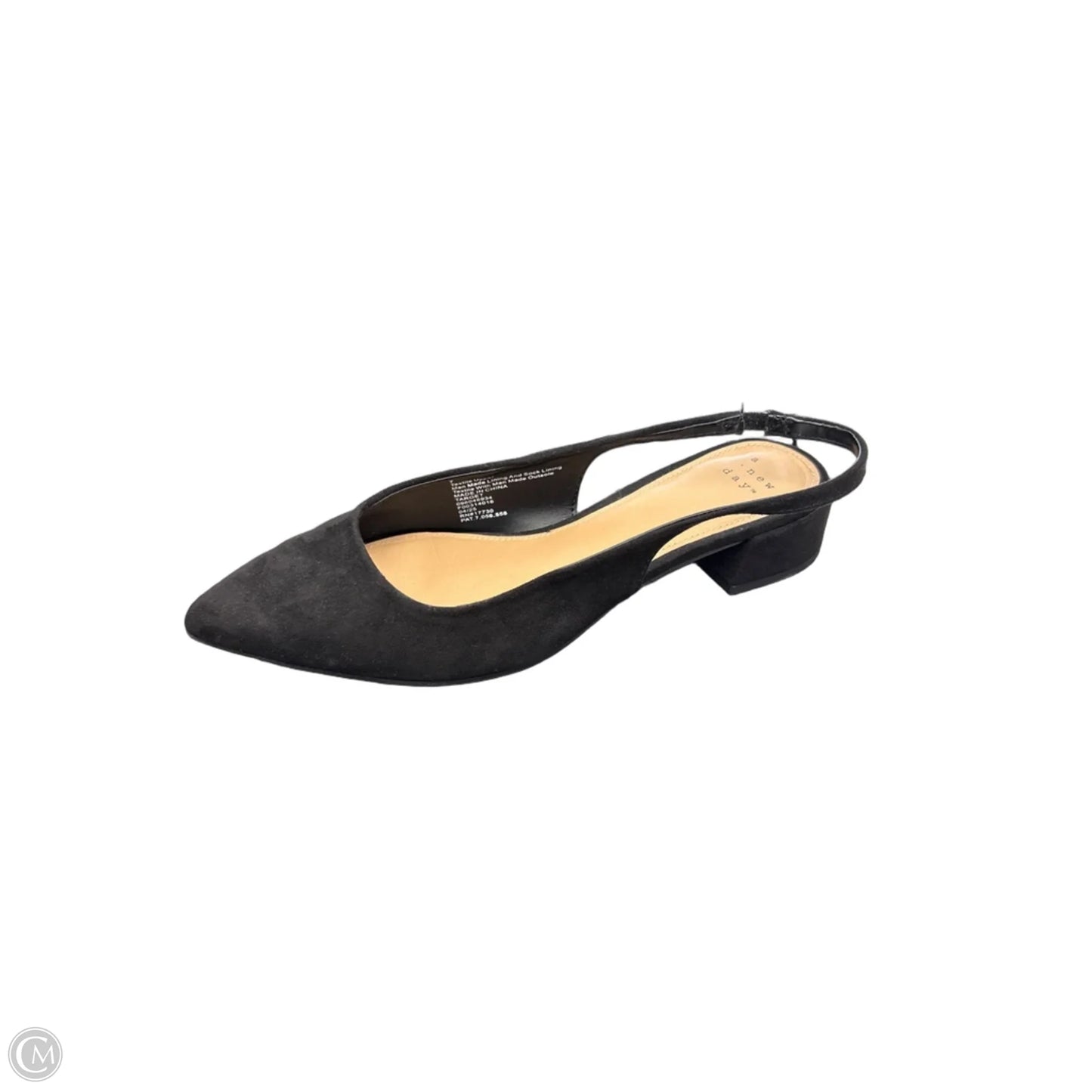 Shoes Flats By A New Day In Black, Size: 7