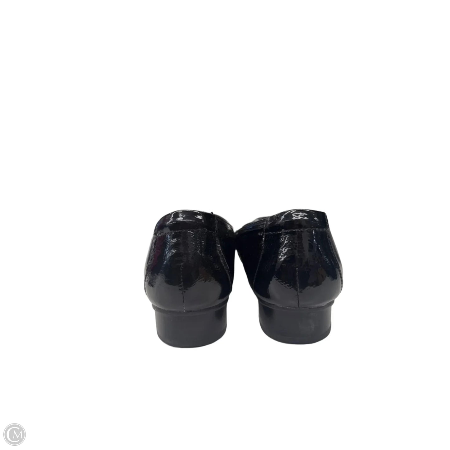 Shoes Flats By Clarks In Black, Size: 9.5