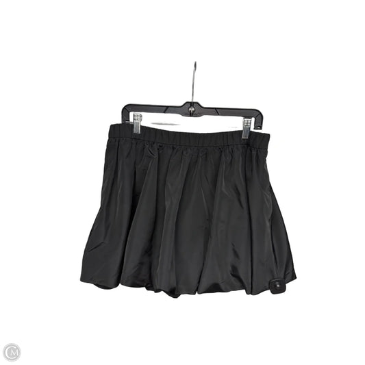 Skirt Mini & Short By Express In Black, Size: Xl