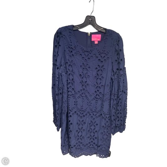 Dress Party Midi By Lilly Pulitzer In Blue, Size: 12