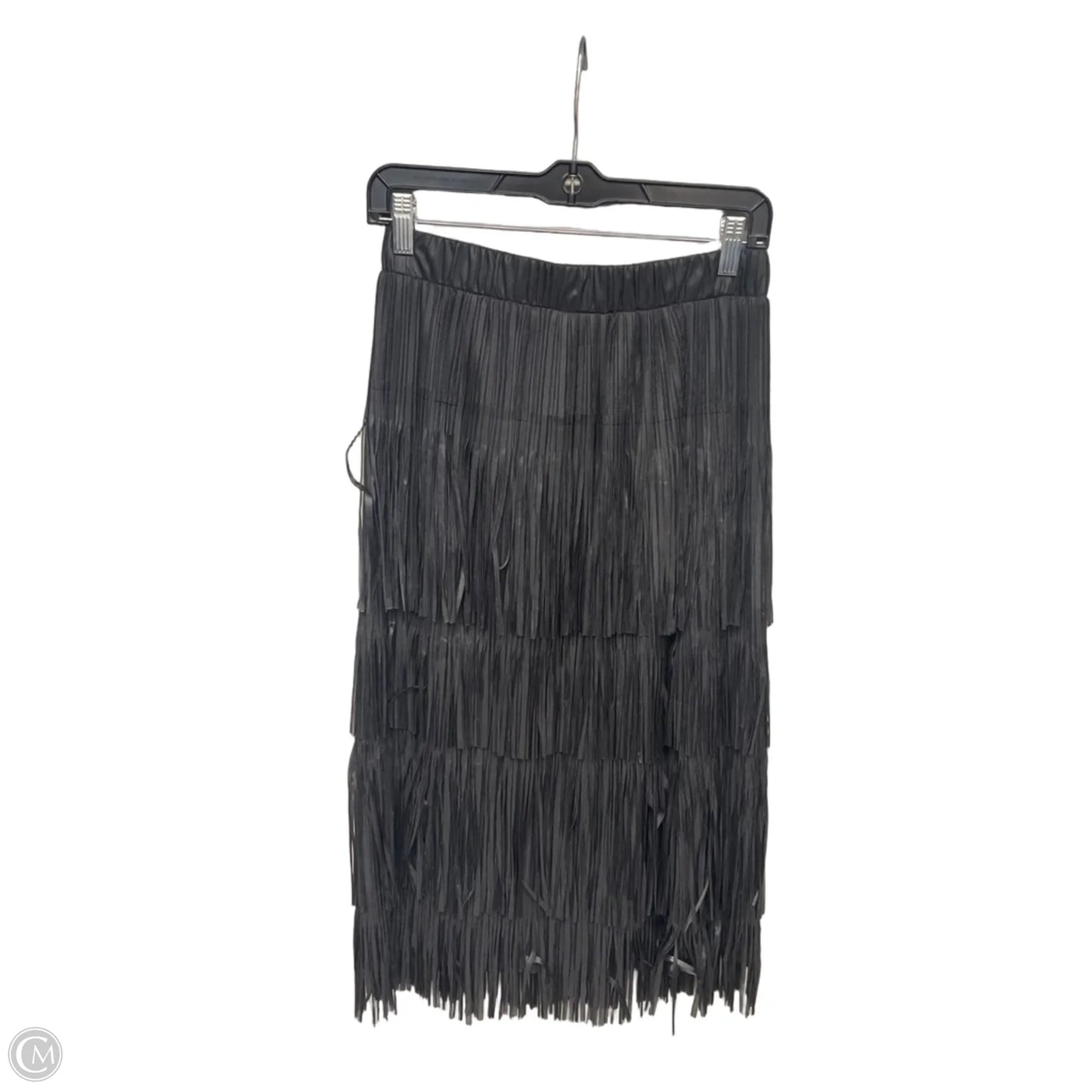 Skirt Midi By Zara In Black, Size: S