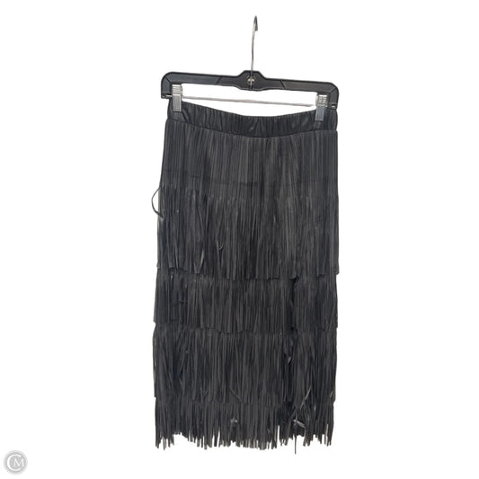 Skirt Midi By Zara In Black, Size: S
