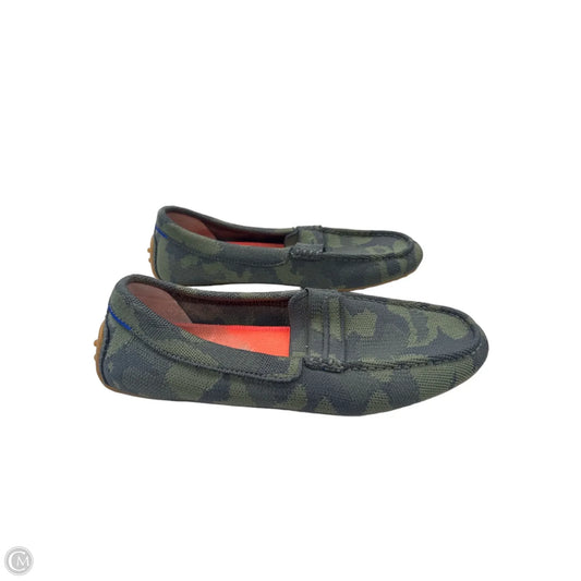 Shoes Flats By Rothys In Camouflage Print, Size: 9