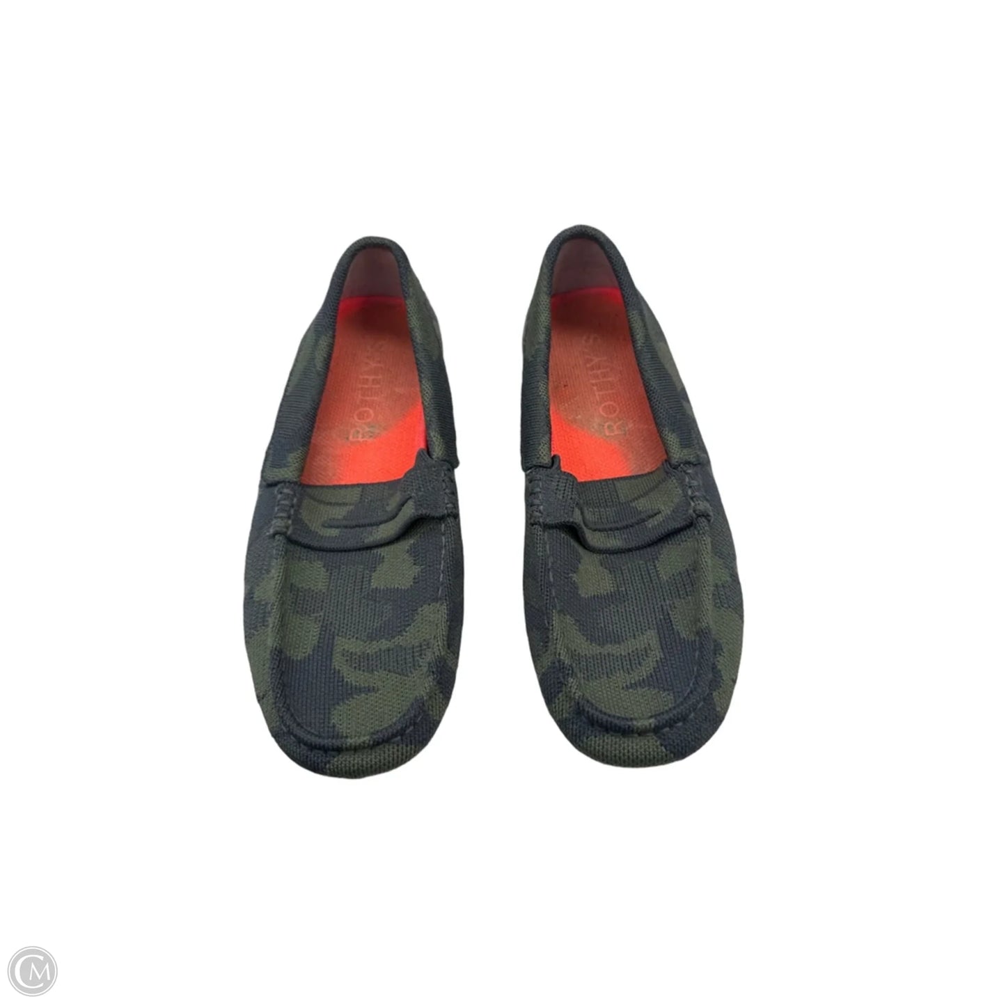 Shoes Flats By Rothys In Camouflage Print, Size: 9