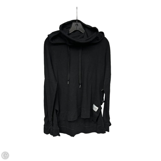 Athletic Top Long Sleeve Hoodie By Calvin Klein Performance In Black, Size: Xl