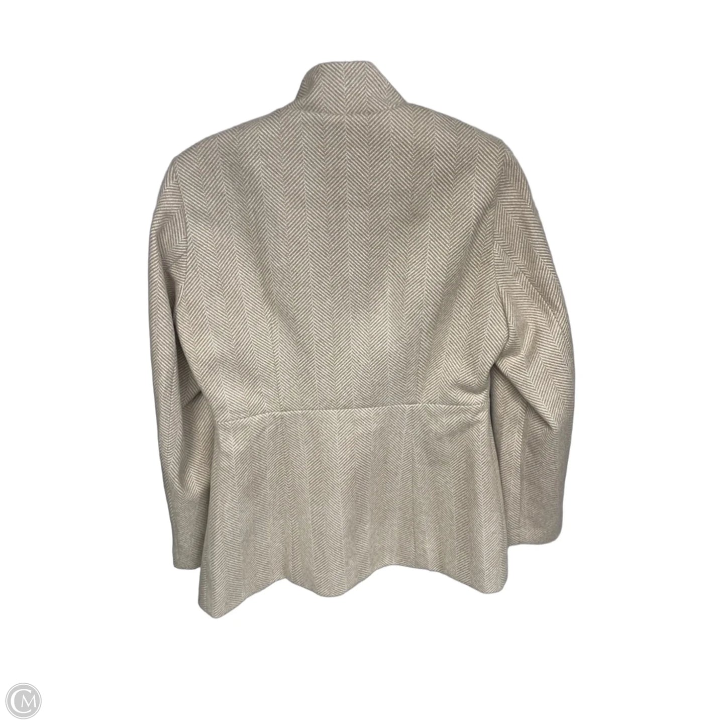 Blazer By Clothes Mentor In Beige, Size: S