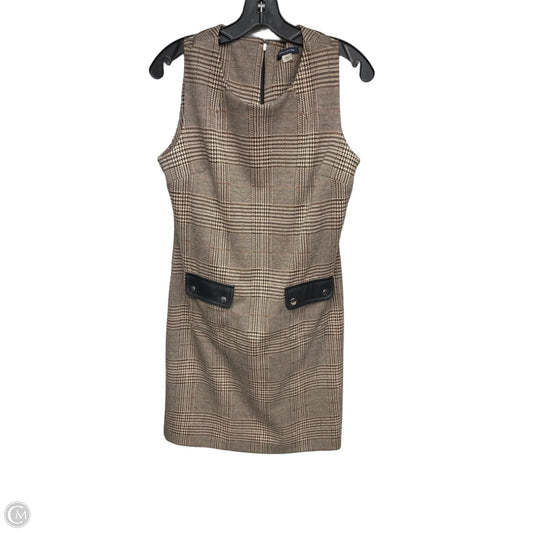 Dress Work By Tommy Hilfiger In Plaid Pattern, Size: 10