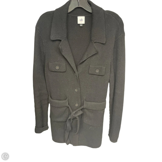 Sweater Cardigan By Cabi In Black, Size: L