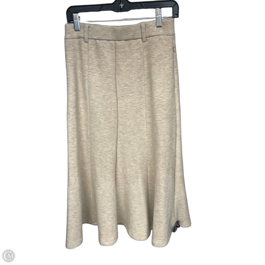 Skirt Maxi By Clothes Mentor In Cream, Size: M