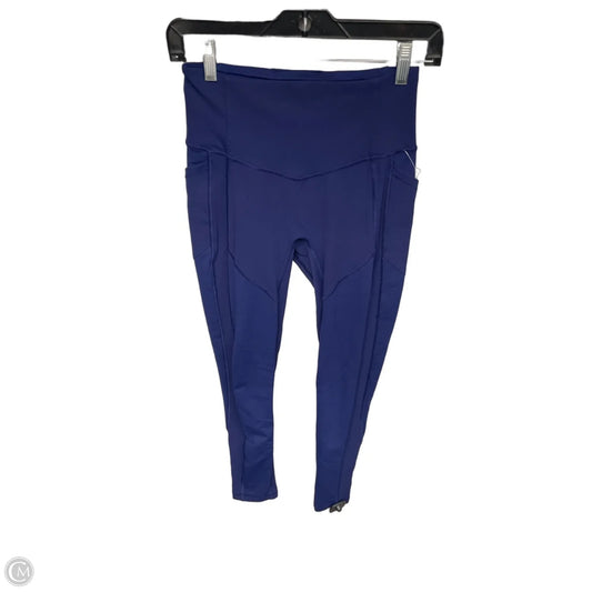 Athletic Leggings By Lululemon In Blue, Size: 6