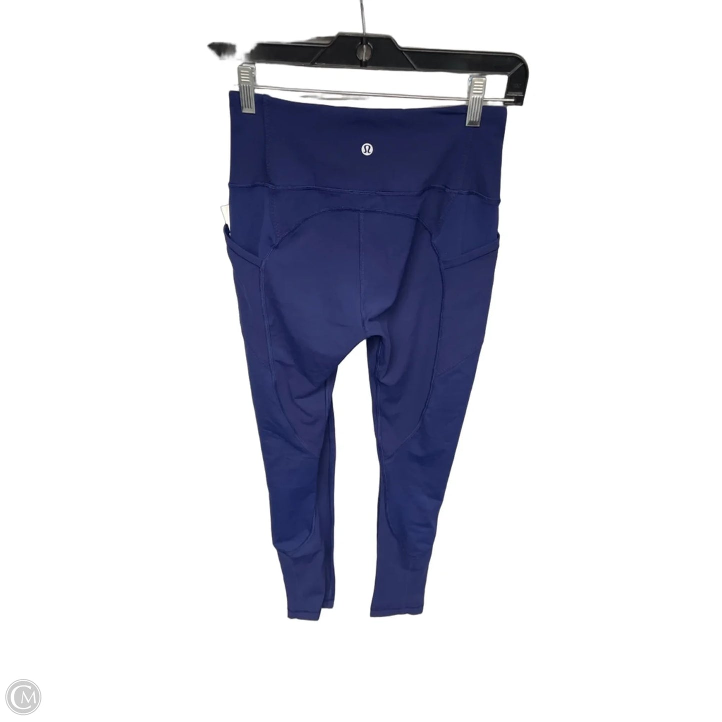 Athletic Leggings By Lululemon In Blue, Size: 6