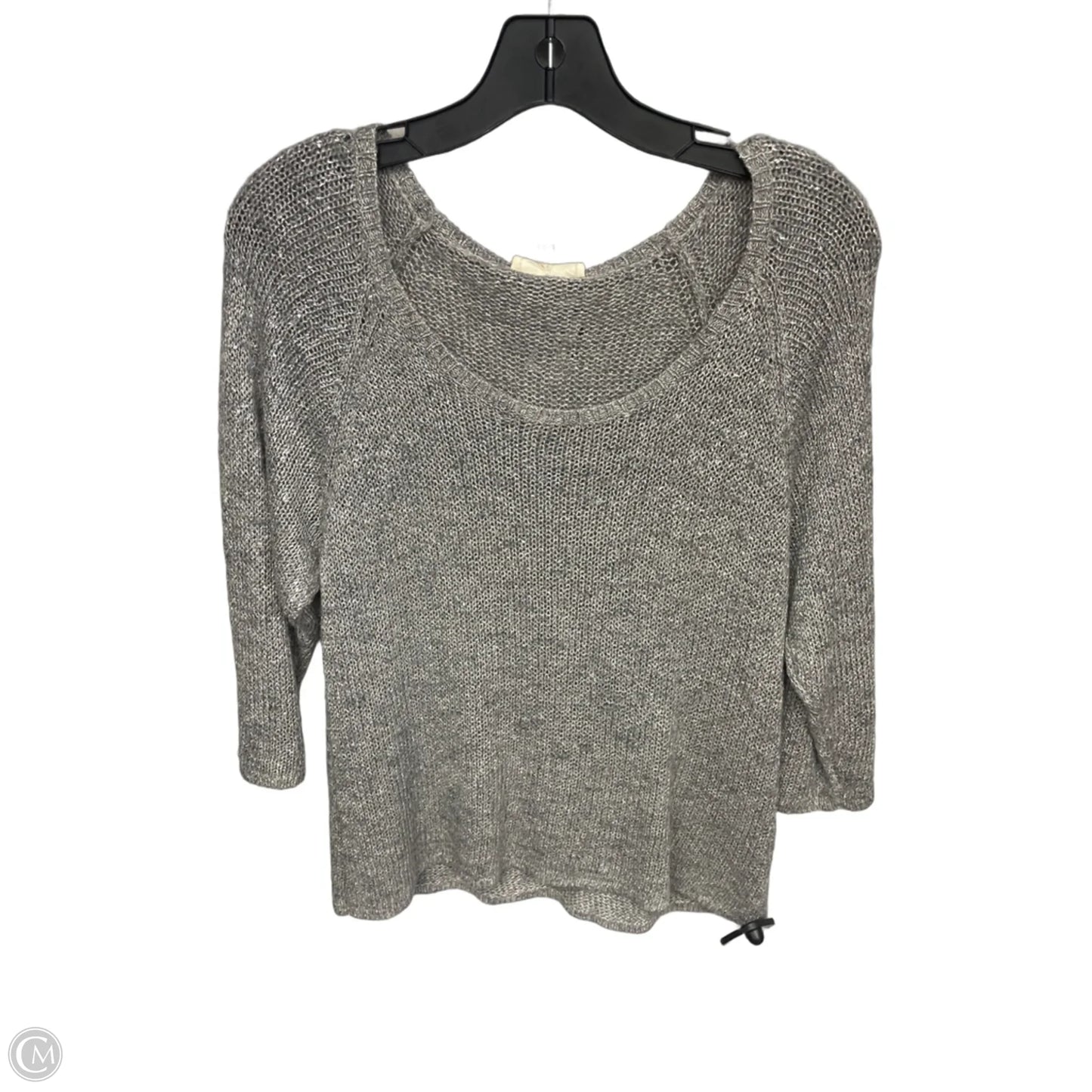 Sweater By Eileen Fisher In Silver, Size: Lp