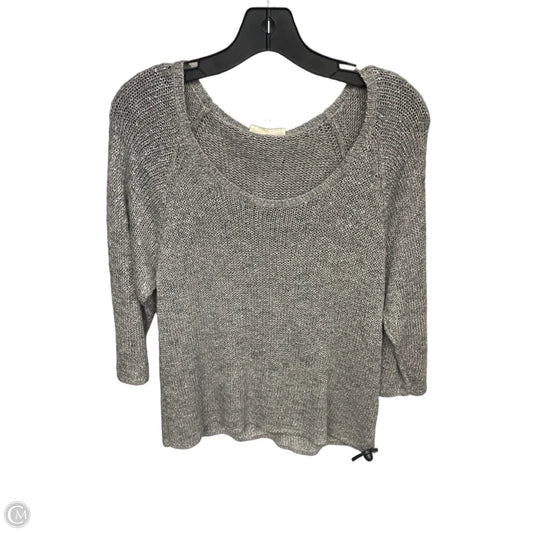 Sweater By Eileen Fisher In Silver, Size: Lp