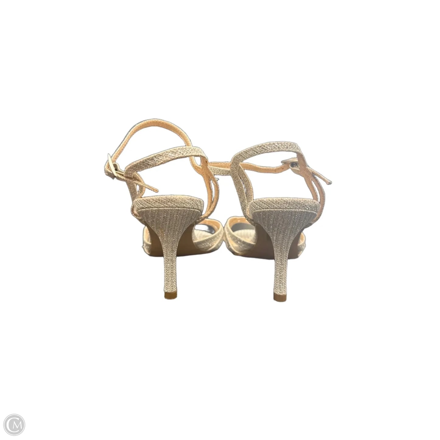 Shoes Heels Kitten By Paradox In Silver, Size: 8