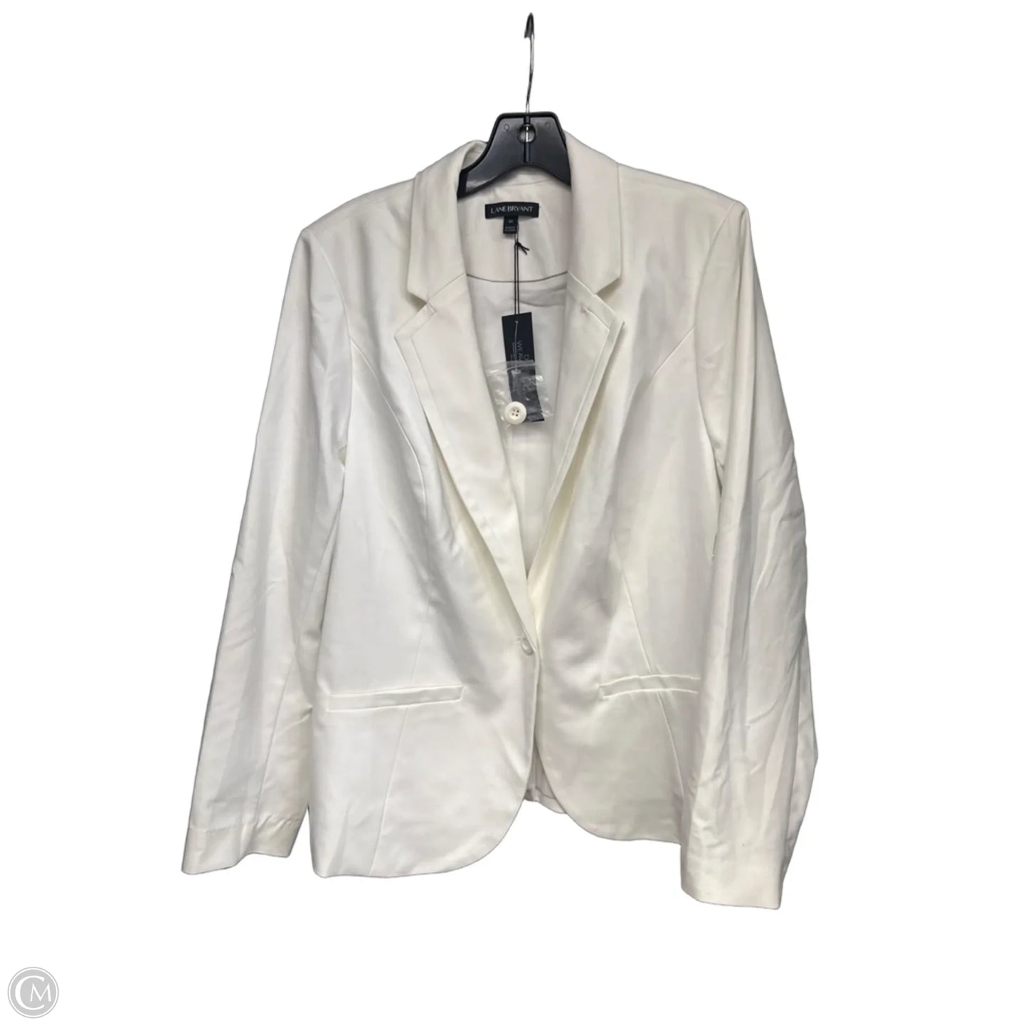 Blazer By Lane Bryant In White, Size: 20