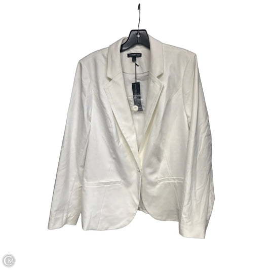 Blazer By Lane Bryant In White, Size: 20