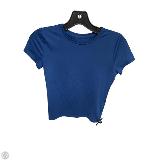 Top Short Sleeve Basic By Hollister In Blue, Size: S