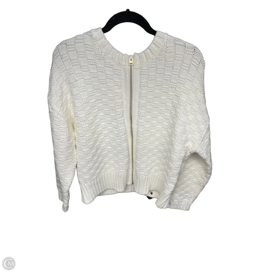 Sweater By Talbots In White, Size: L