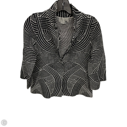 Sweater By Anthropologie In Black & White, Size: Xs