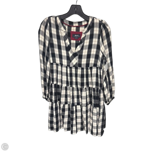 Dress Casual Midi By Maeve In Plaid Pattern, Size: Xsp