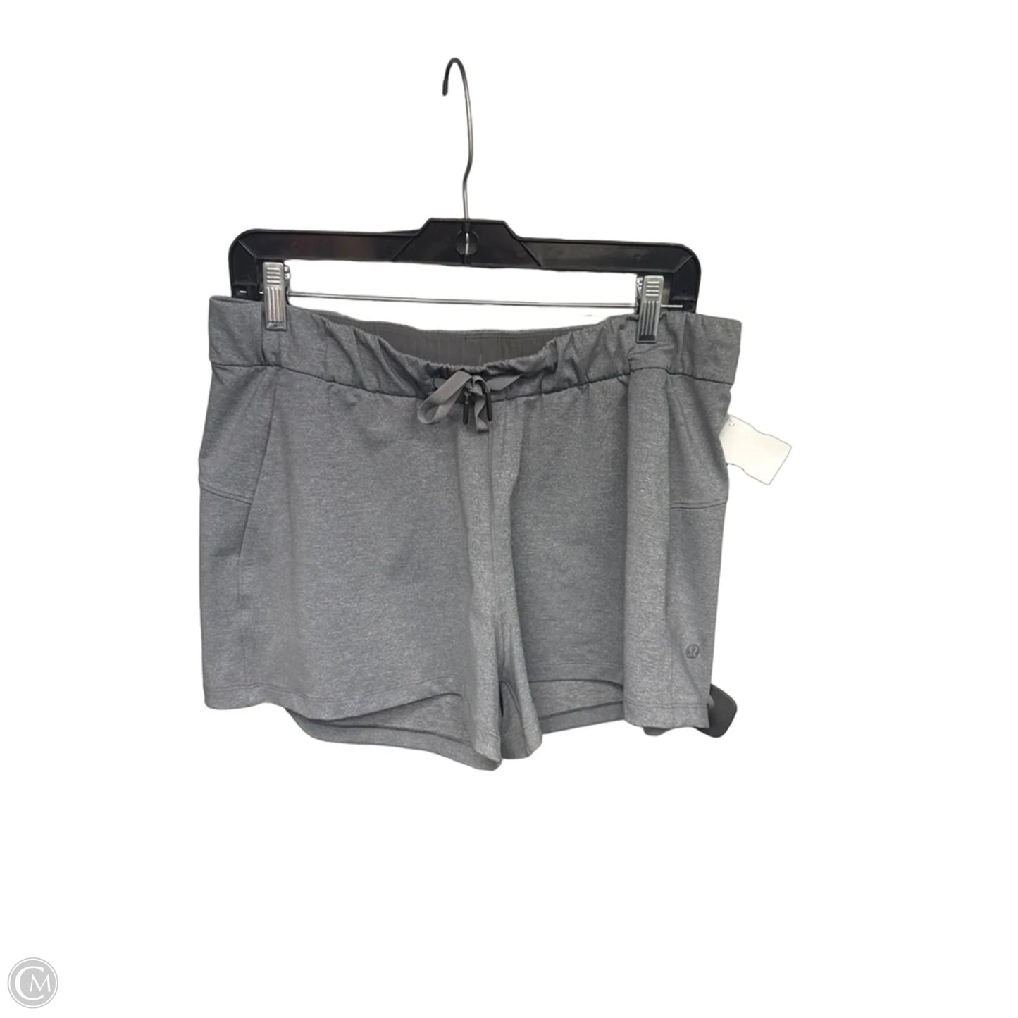 Athletic Shorts By Lululemon In Grey, Size: 10