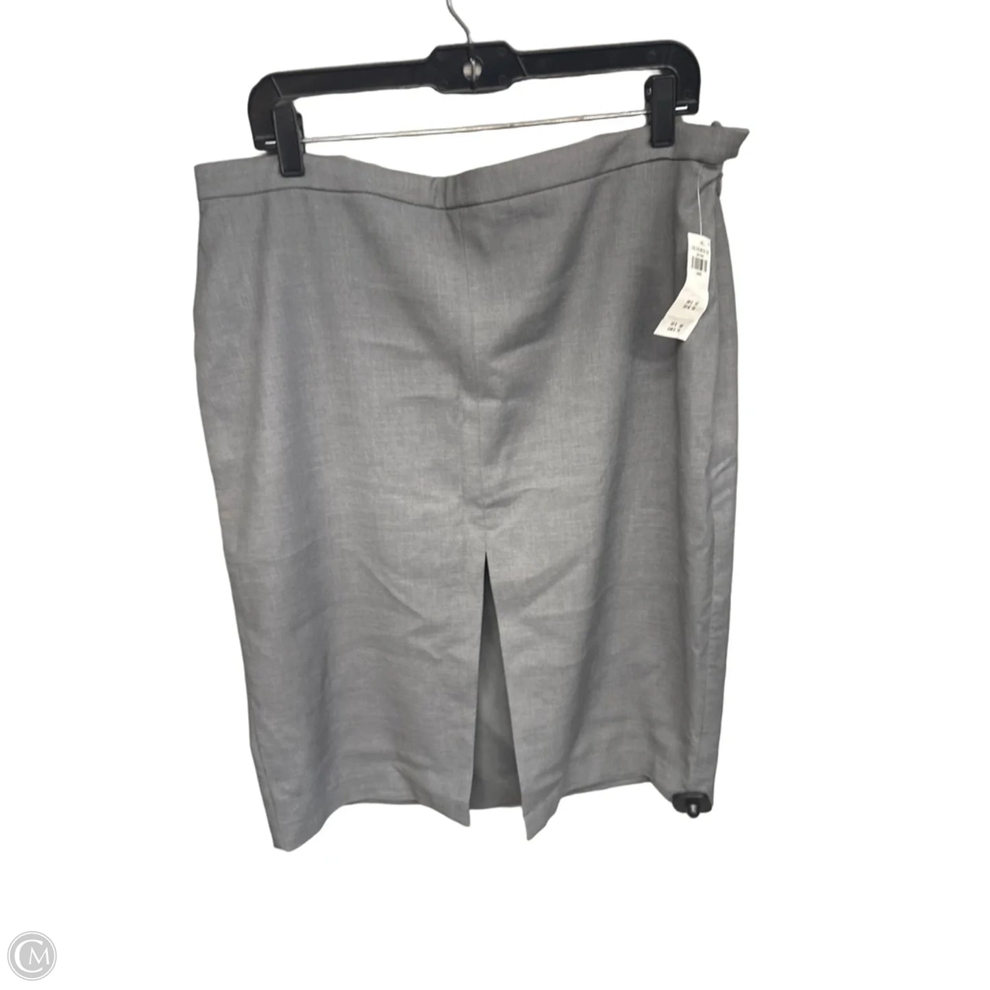 Skirt Midi By Abercrombie And Fitch In Grey, Size: L
