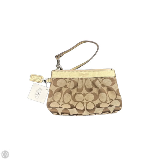 Wristlet Designer By Coach, Size: Small
