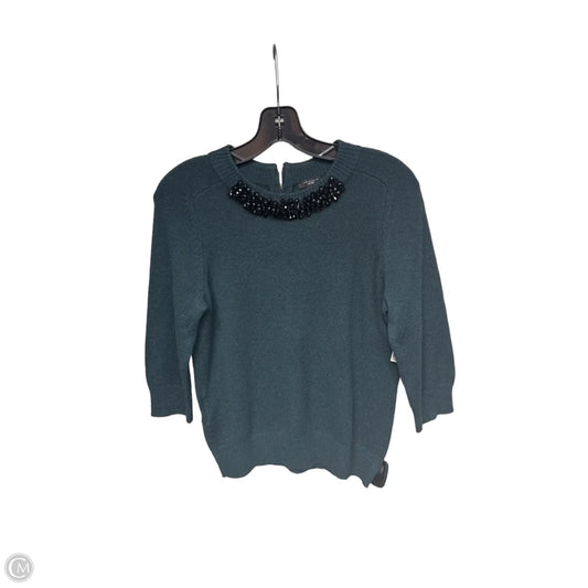 Sweater By Ann Taylor In Black & Green, Size: Mp