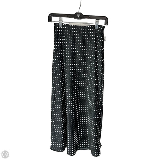 Skirt Maxi By H&m In Polkadot Pattern, Size: Xs
