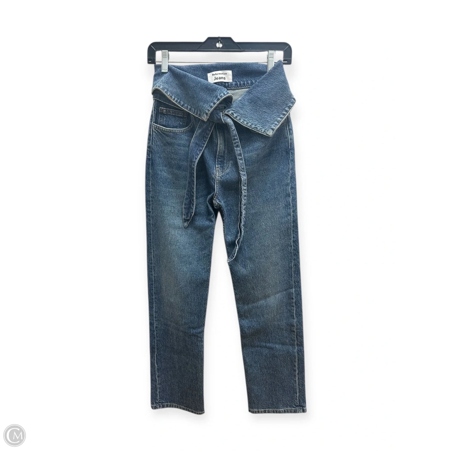Jeans Straight By Reformation In Blue, Size: 2