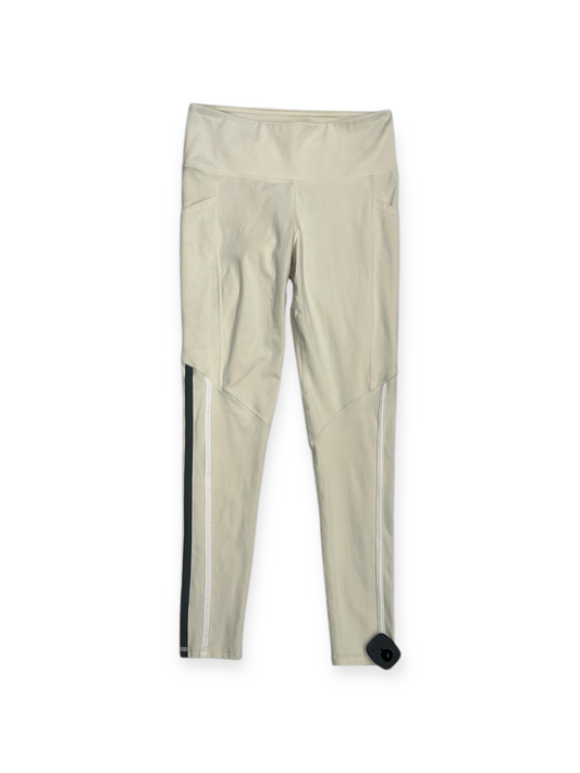 Athletic Pants By Mono B In Cream, Size: M