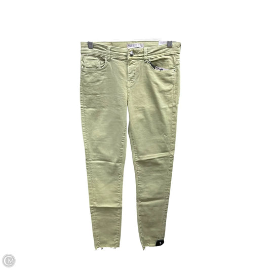 Jeans Cropped By Zara Basic In Green, Size: 4