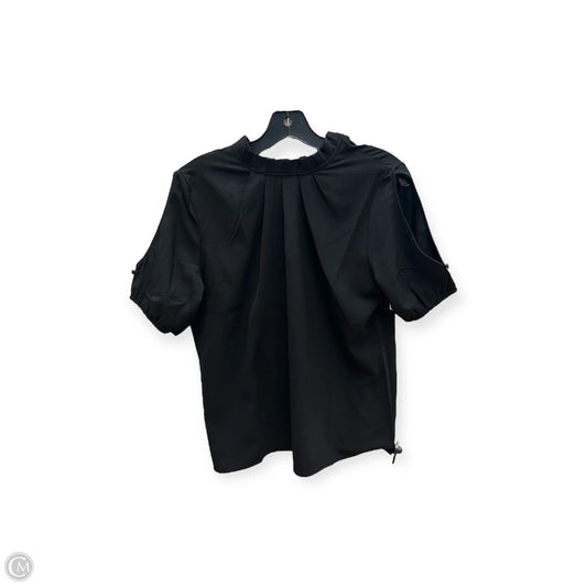 Top Short Sleeve By Clothes Mentor In Black, Size: S