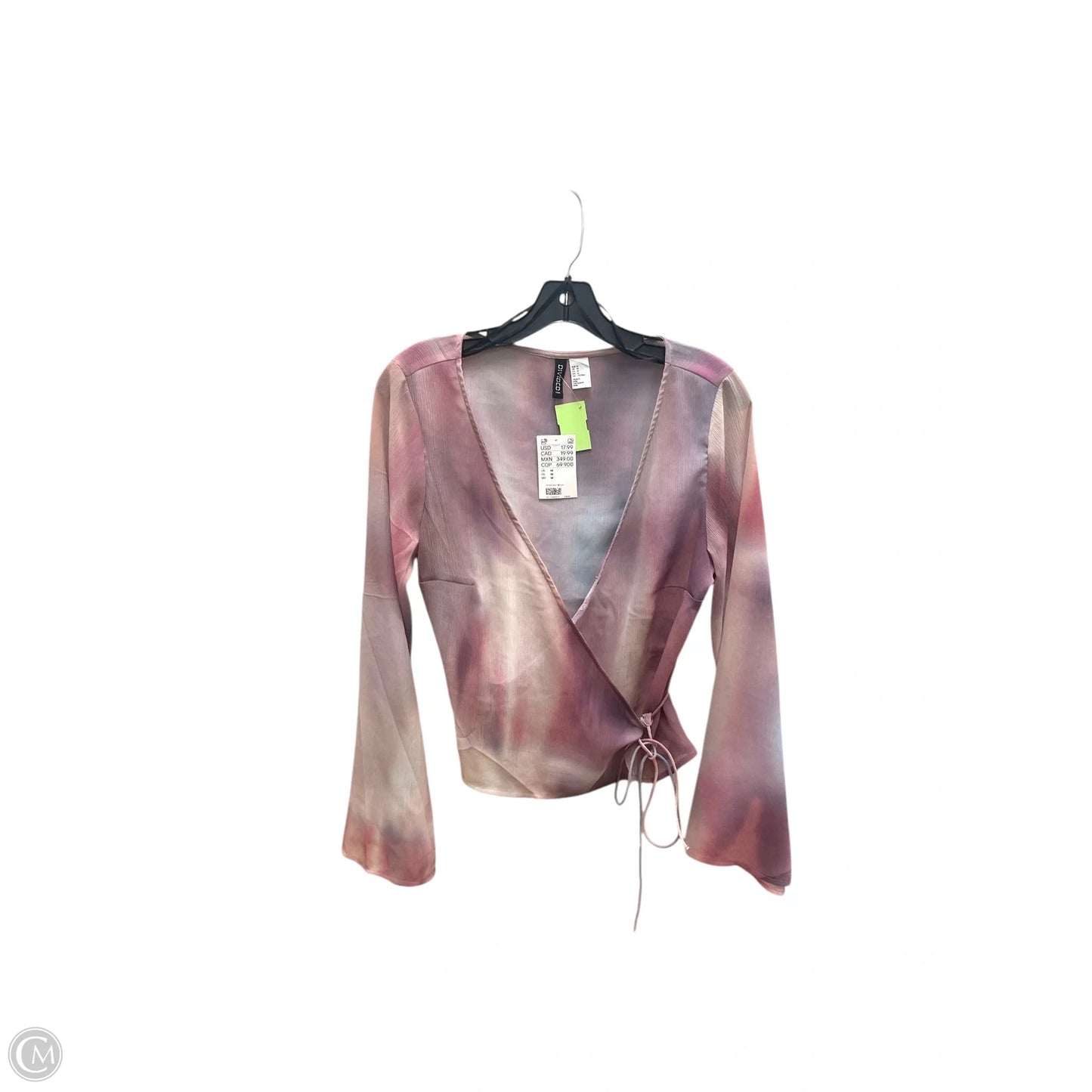 Top Long Sleeve By Divided In Purple, Size: M