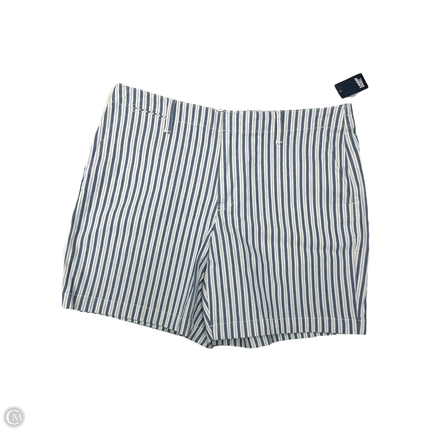 Shorts By Lands End In Blue & White, Size: 14p