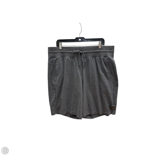 Athletic Capris By Tek Gear In Grey, Size: Xxl