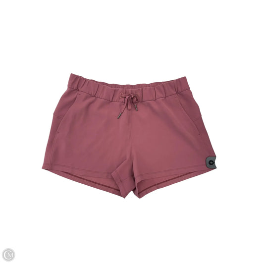Athletic Shorts By Lululemon In Mauve, Size: 12