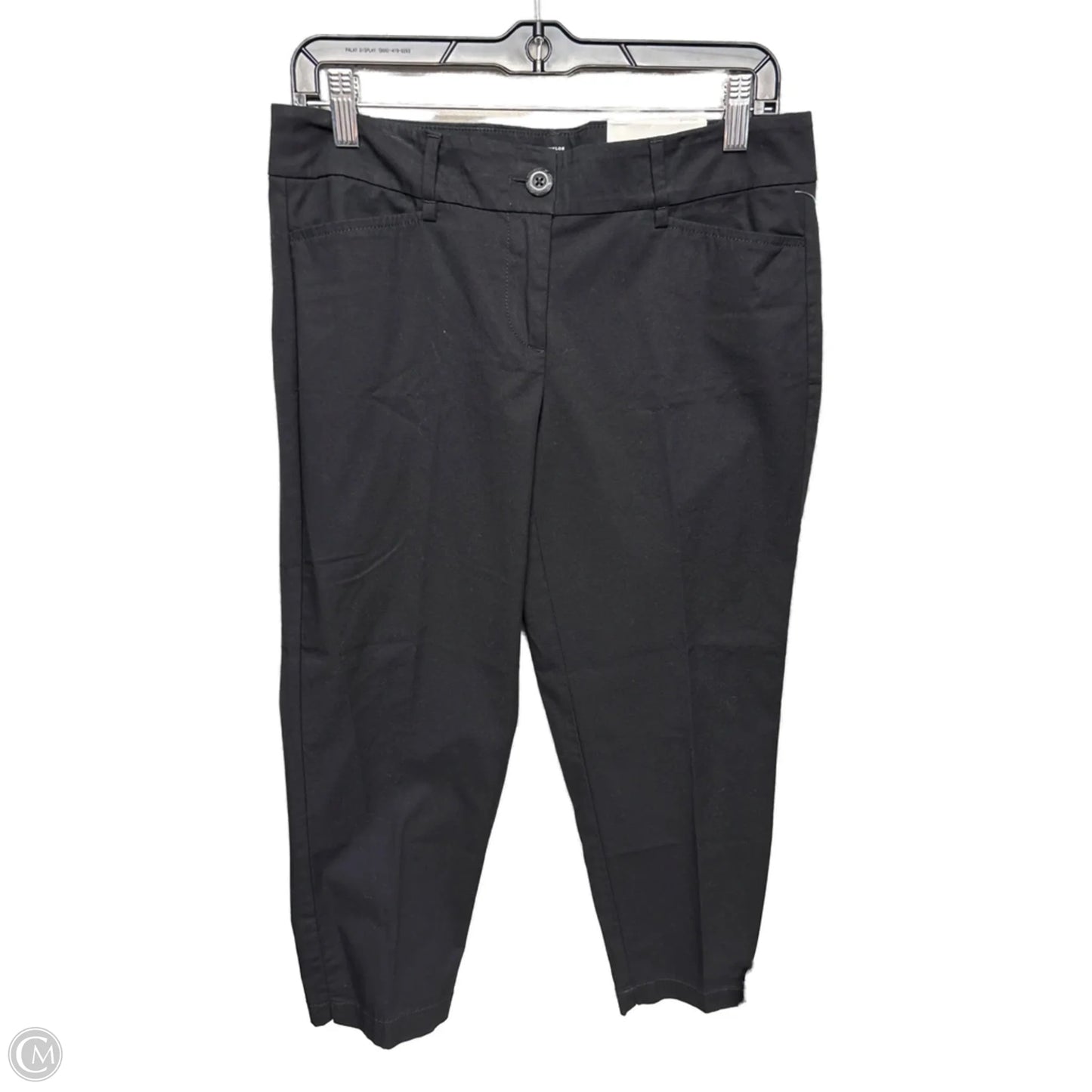 Pants Cropped By Loft In Black, Size: 4