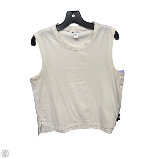 Athletic Tank Top By Athleta In Cream, Size: L