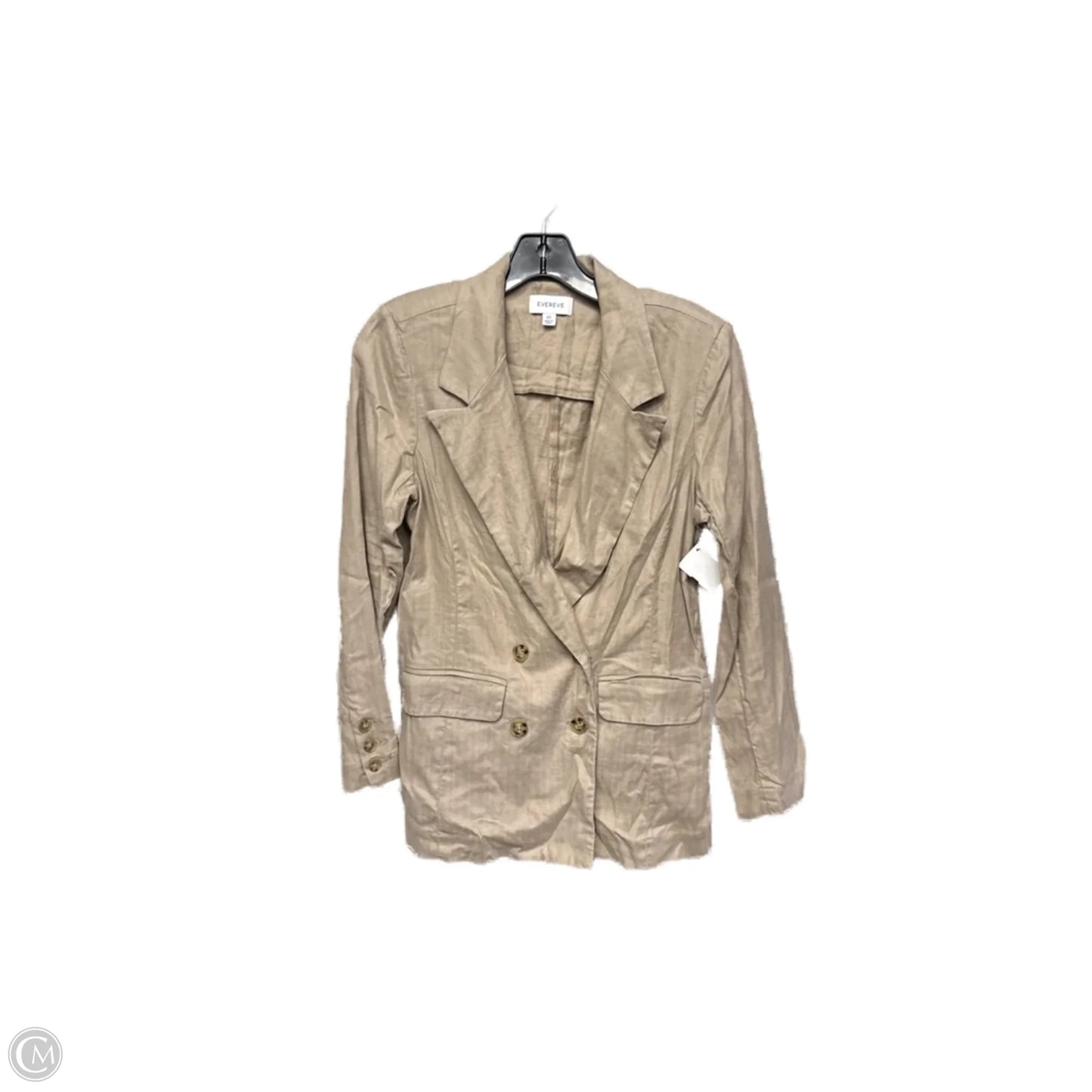 Blazer By Evereve In Tan, Size: Xs