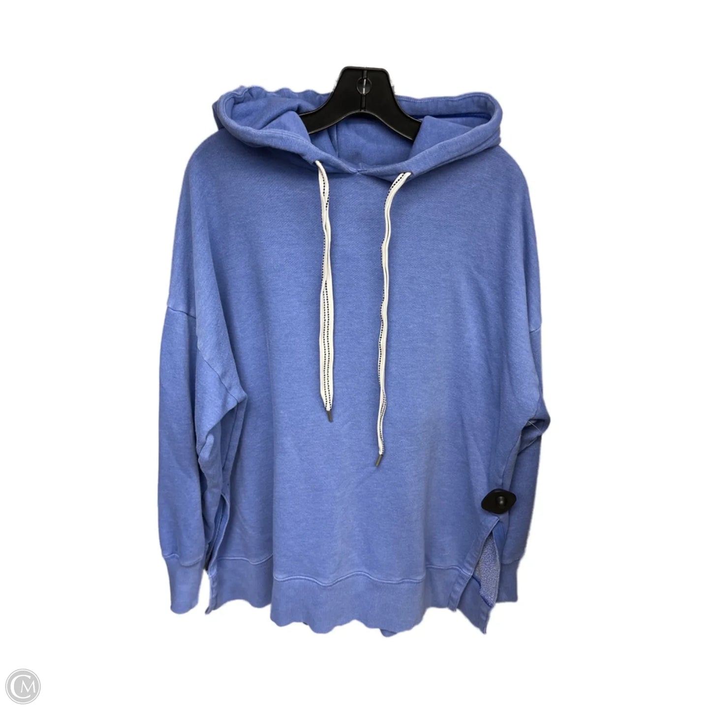 Sweatshirt Hoodie By Aerie In Blue & White, Size: Xl