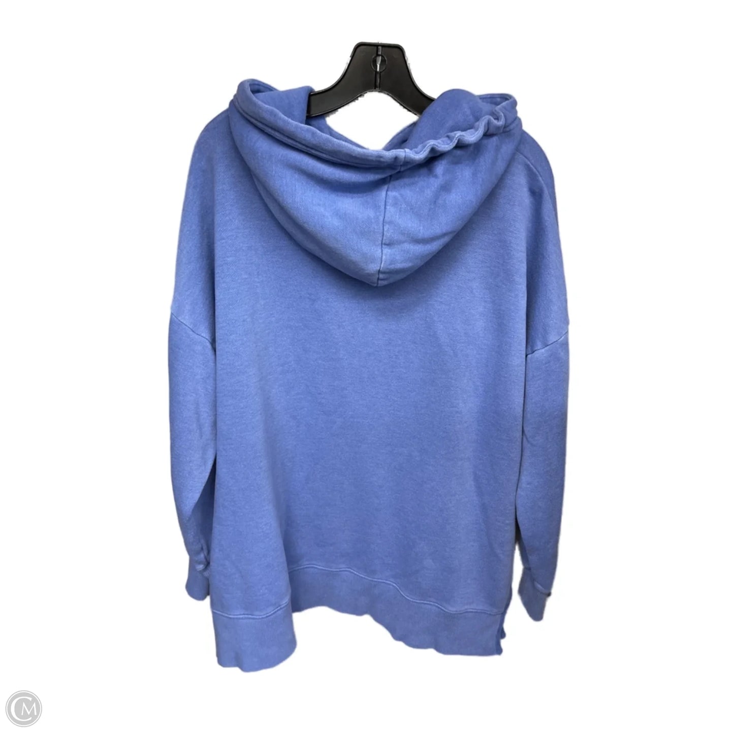 Sweatshirt Hoodie By Aerie In Blue & White, Size: Xl