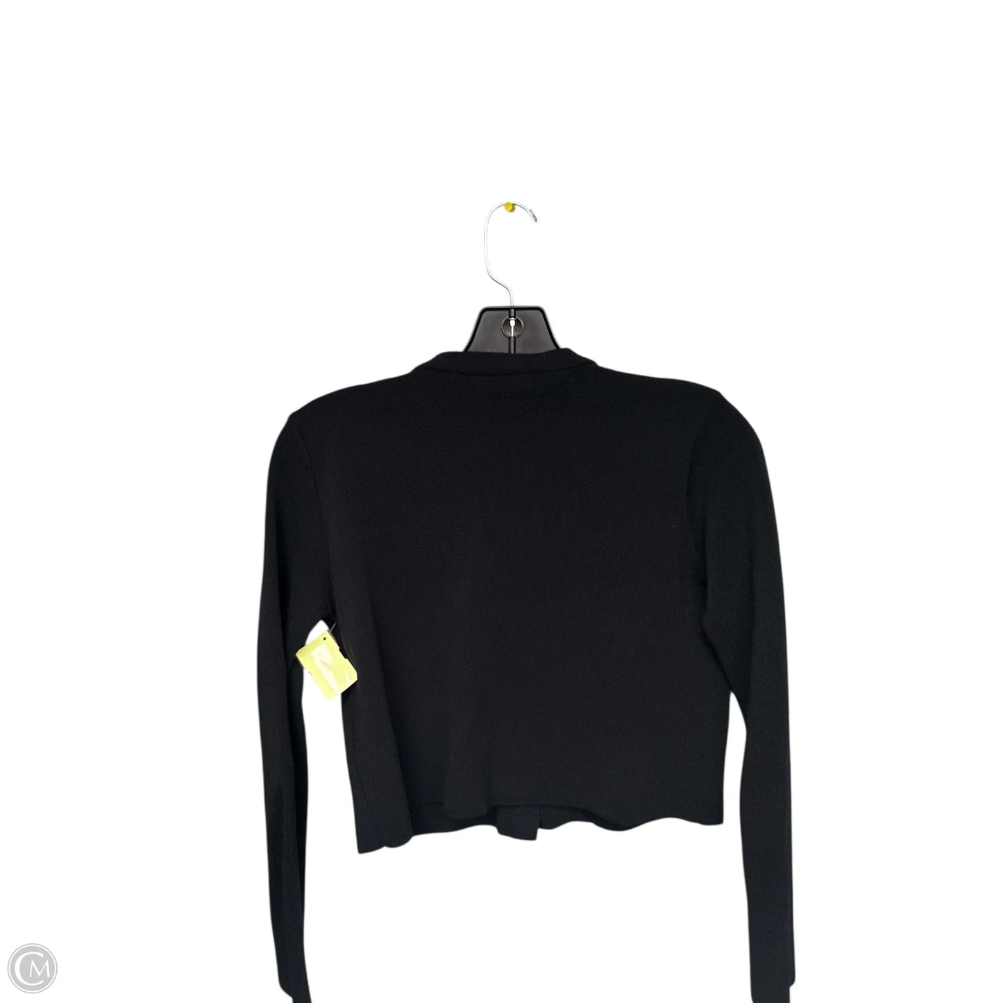 Cardigan By Zara In Black & Gold, Size: S