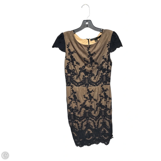 Dress Party Midi By Cynthia Steffe In Black & Cream, Size: 4