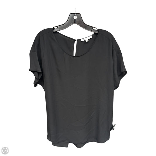 Top Short Sleeve By Dr2 In Black, Size: M