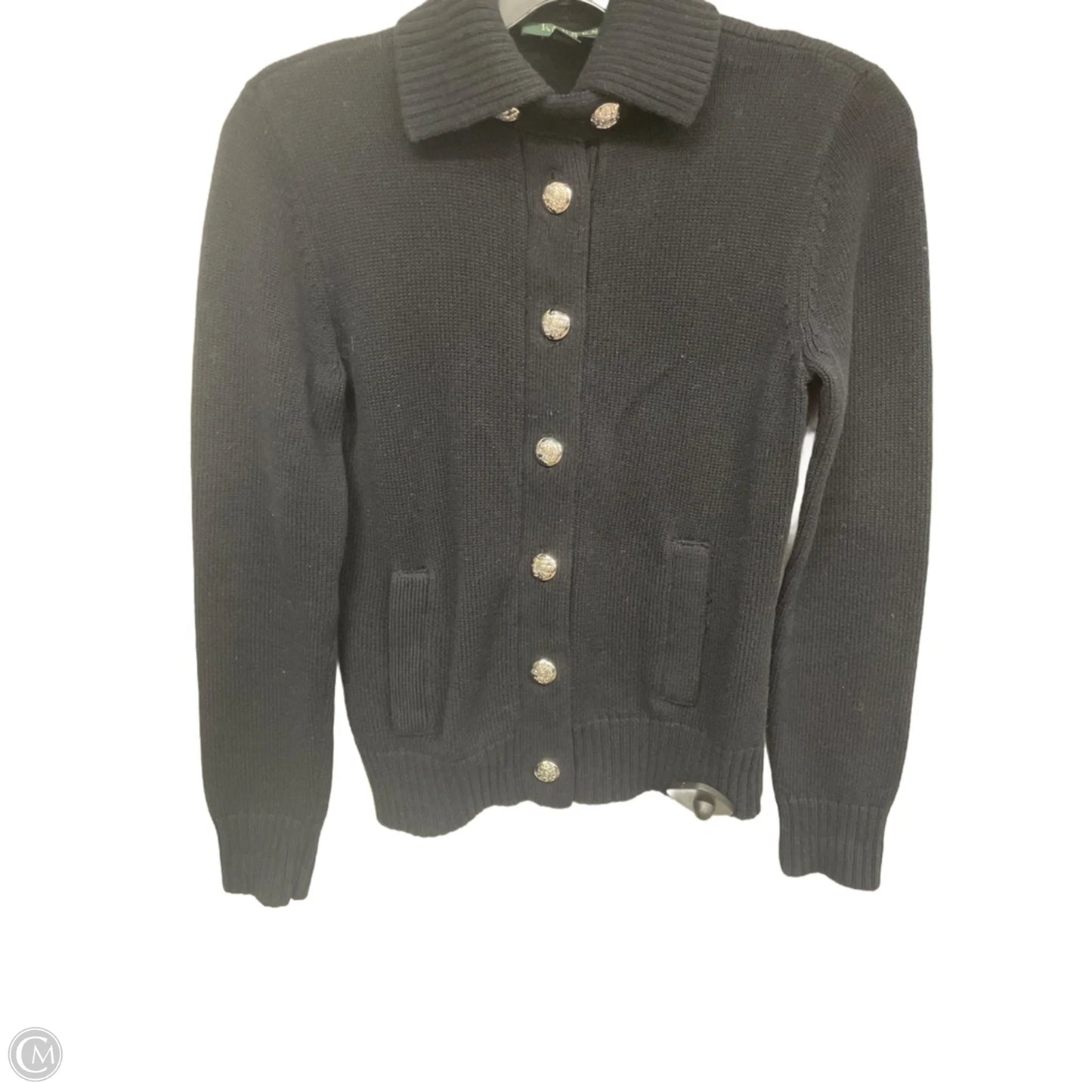 Cardigan By Ralph Lauren In Black, Size: S