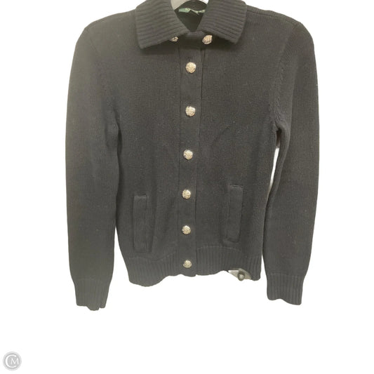 Cardigan By Ralph Lauren In Black, Size: S