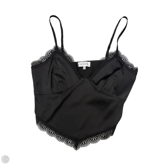 Top Sleeveless By ACOA In Black, Size: S