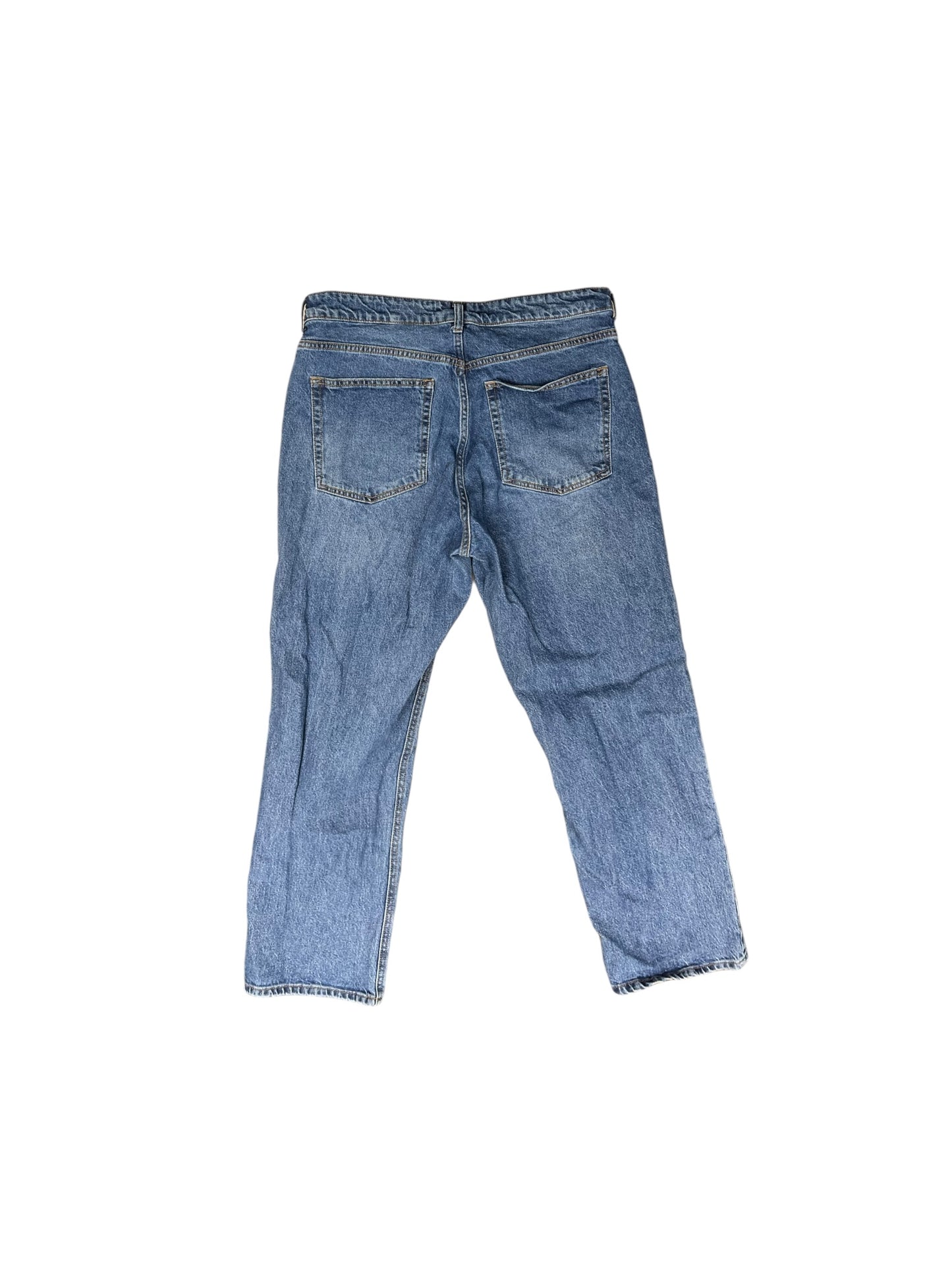 Jeans Straight By H&m  Size: 14petite