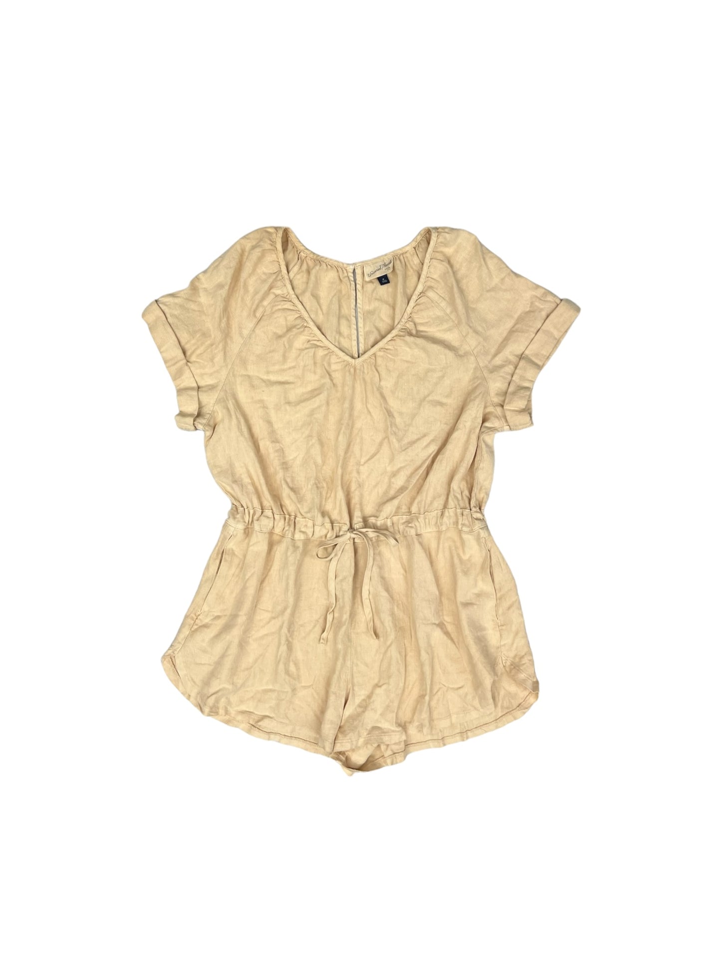 Cream Romper Universal Thread, Size M